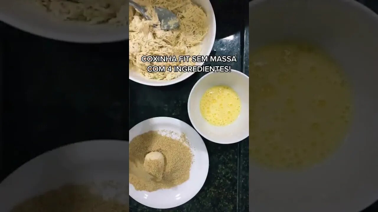 RECEITA FIT PARA EMAGRECER RÁPIDO E FÁCIL - Vídeo TikTok #Shorts