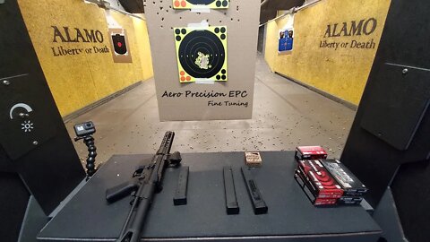 Aero Precision EPC-9 running like a dream. BONUS: Self-Defense Rounds that don't Jam!