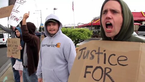 OCCUPY Johnson City STANDS UP for Treyvon Martin