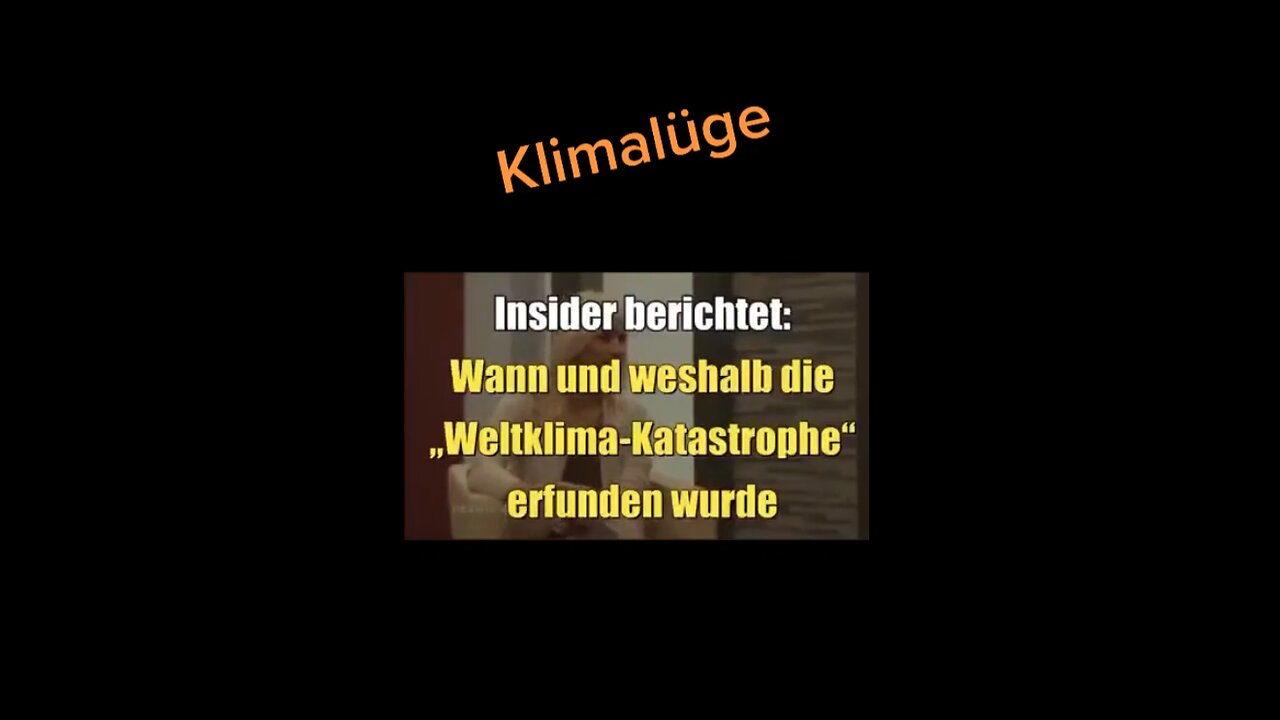 Wie die Klima[lüge] am 11.08.1986 ihren Weg aus DEM Yachtclub ins Big Business fand...