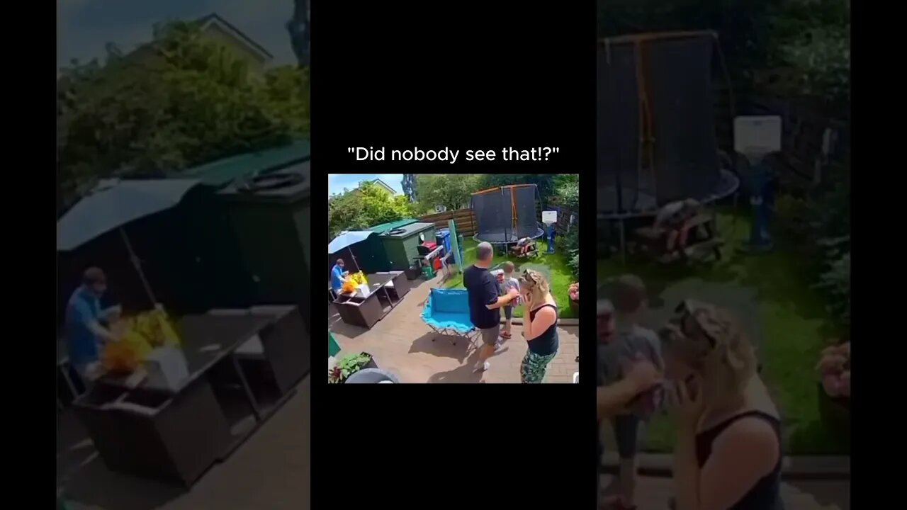 Well, good thing there was a camera!
