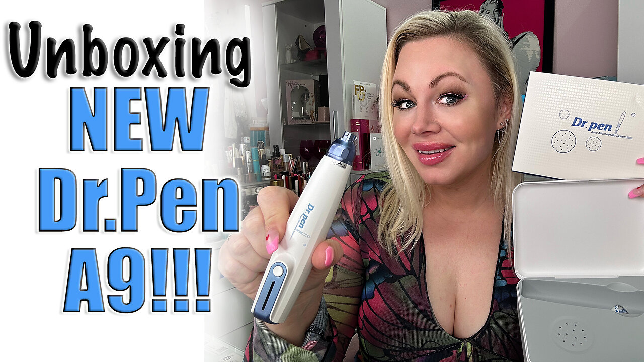 Unboxing NEW Dr.Pen A9, AceCosm | Code Jessica10 saves you Money at All Approved Vendors