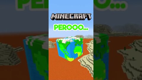 MINECRAFT but EVERYONE IS LAVA🔥🌎😱 #shorts