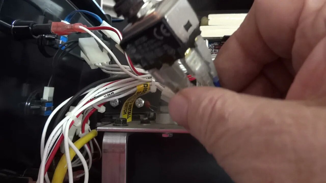 Installing a spoolgun switch on the Miller Autoset 140 MIG Welder