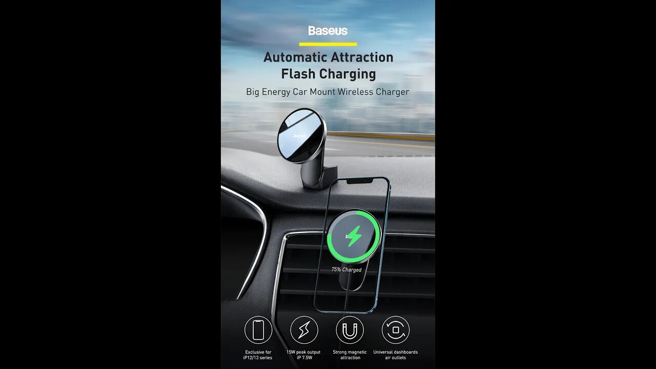 Best magnetic wireless car charger | Car Charger Phone Holder | Best wireless car charger mount