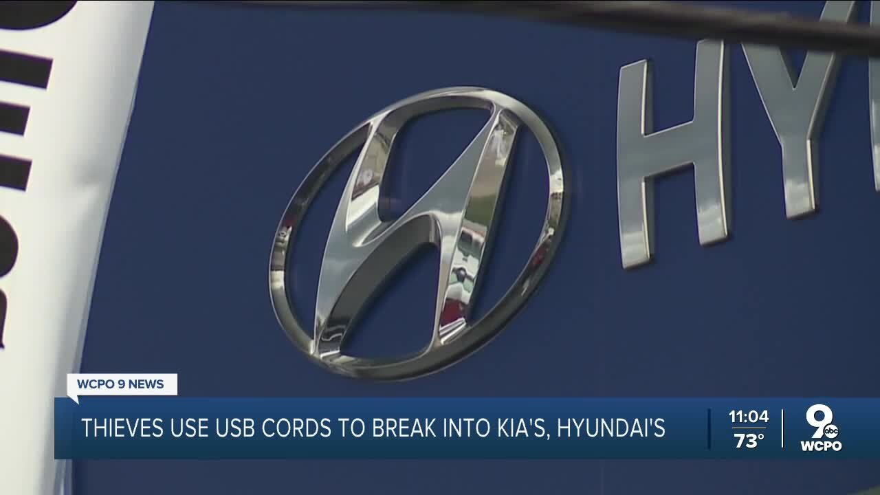 Thieves use USB cords to steal Kias, Hyundais