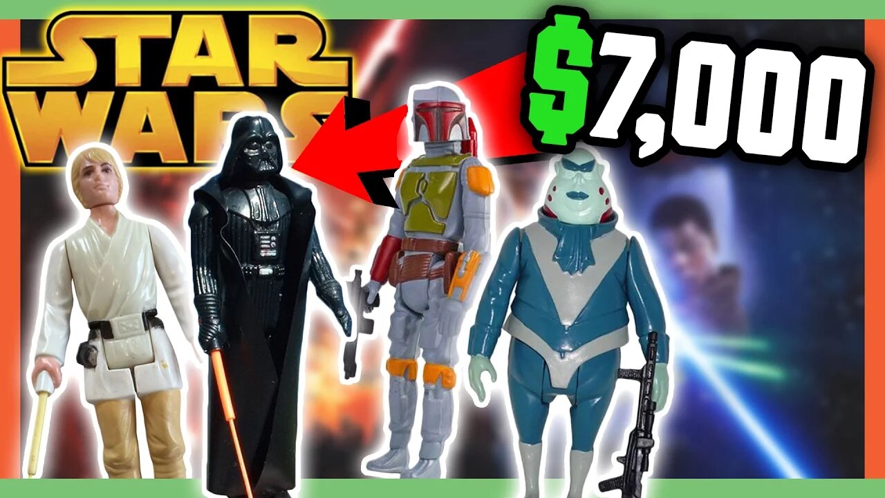 STAR WARS TOYS WORTH MONEY - RARE STAR WARS ACTION FIGURE COLLECTIBLES!!