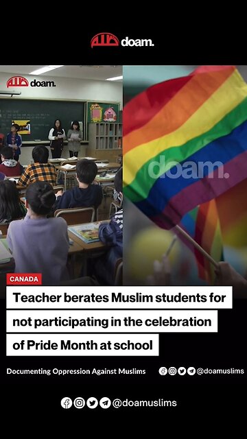 Muslims Told They Can't Be Canadian... #shorts