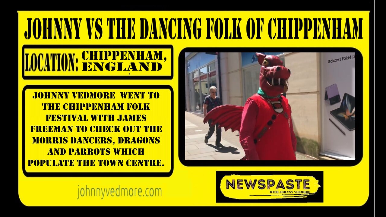 Johnny vs the Dancing Folk of Chippenham - Audit Everything with @JohnnyVedmore via NEWSPASTE