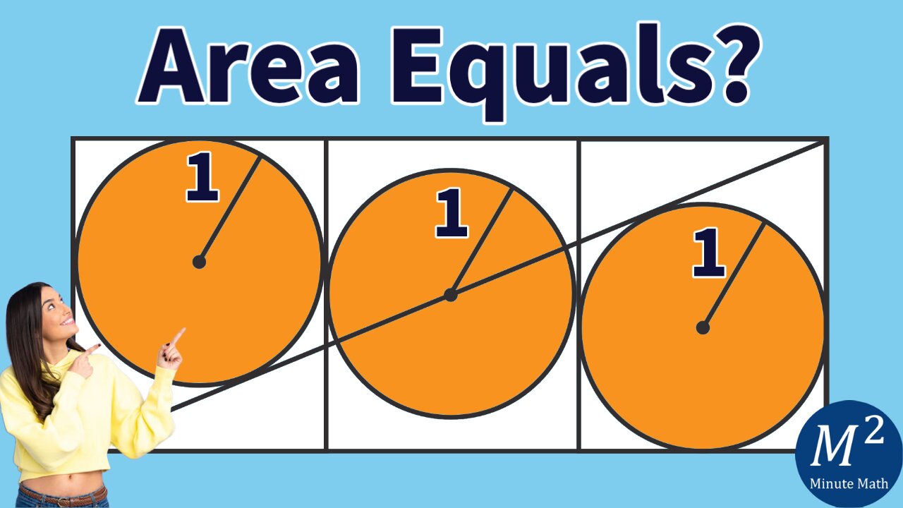 This took me too LONG to figure out! What is the area of the rectangle? #geometry