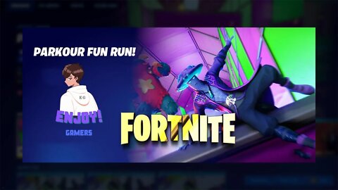 Fortnite II Parkour Fun Run 🏃‍♂️🏃‍♂️🏃‍♂️FIRST PLAY🏃‍♂️🏃‍♂️🏃‍♂️ EG