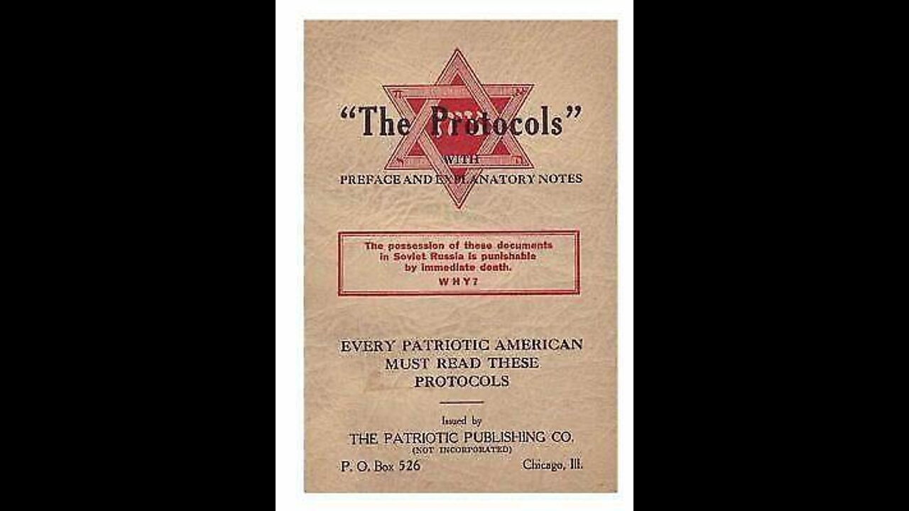 The Protocols of the Learned Elders of Zion