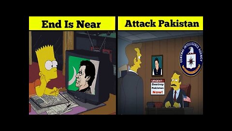 Creepy simpsons cartoon predictions about Pakistan