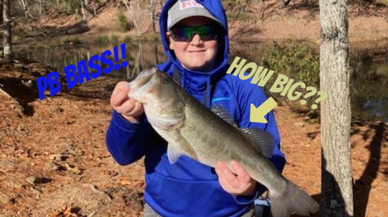 I caught my biggest bass ever!!