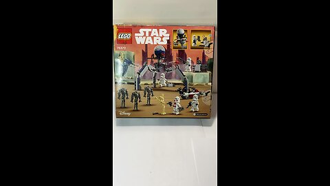 Mini-Vlog: Stop & Shop! STAR WARS LEGO Clone Trooper & Battle Droid Battle Pack #75372 (New) 2024