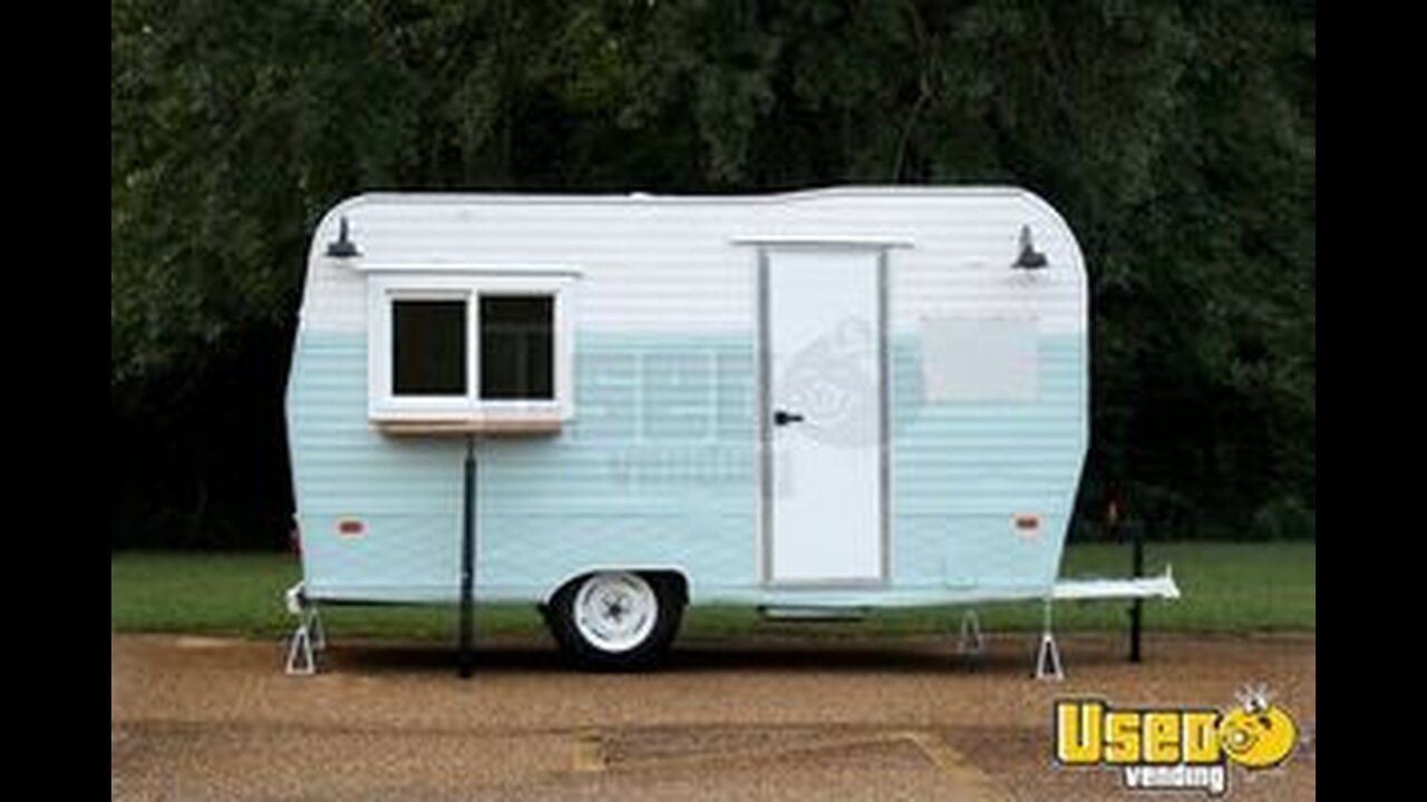 Beautiful Vintage 1962 Terry Camper Coffee Trailer with Twin Beds for Sale in Louisiana