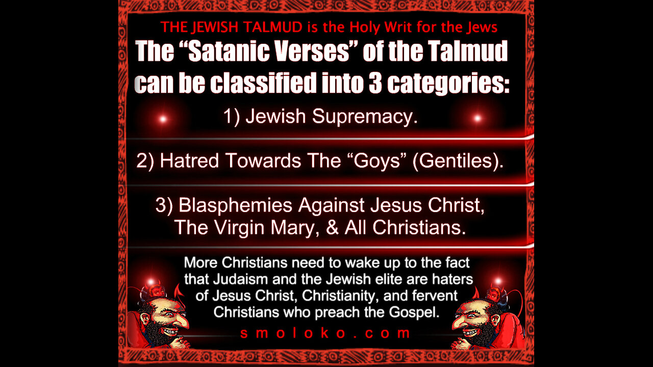 The Beginning of The End of Jewish Supremacy