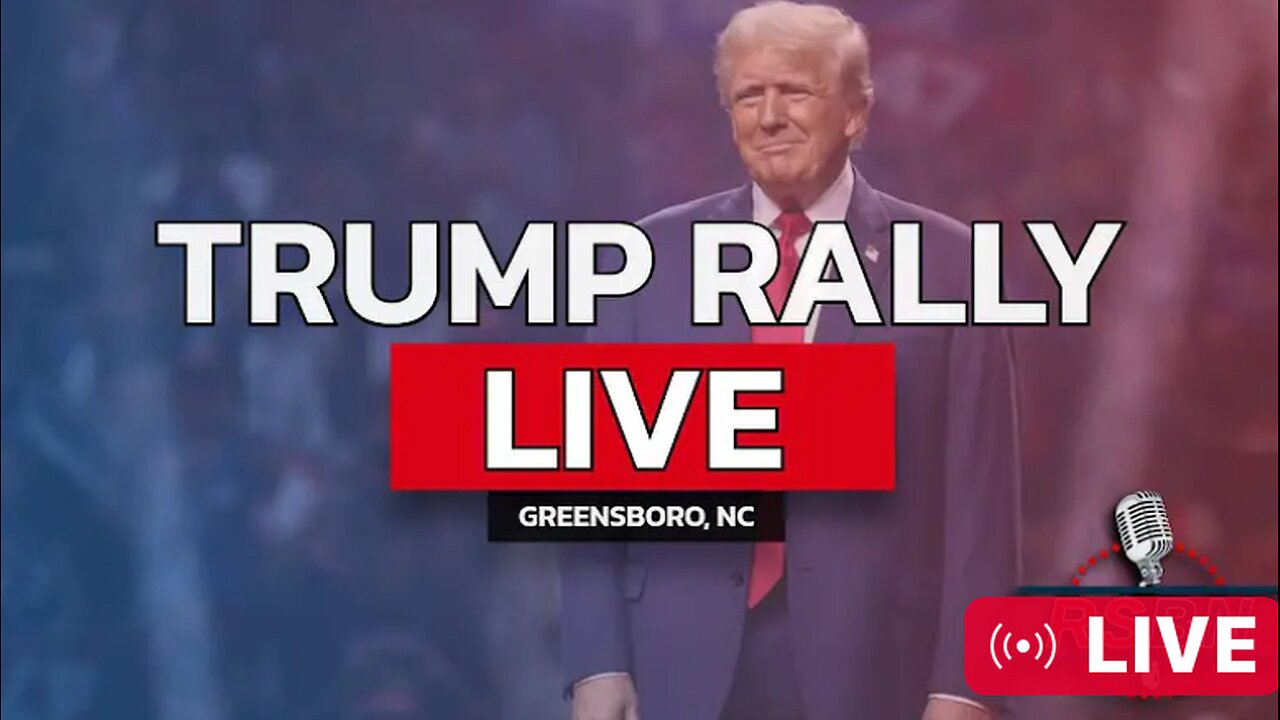 President Trump Holds a Rally in Greensboro, NC - 11/2/24