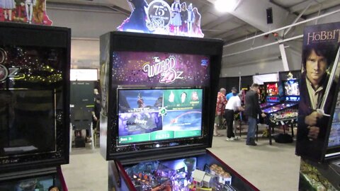 A selection of Jersey Jack Pinball games at Pintastic NE