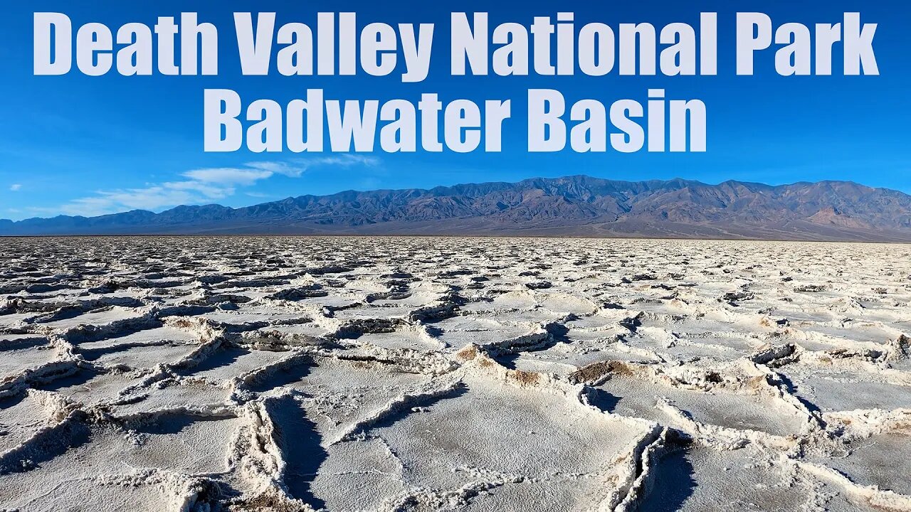 Badwater Basin Virtual Run in Death Valley