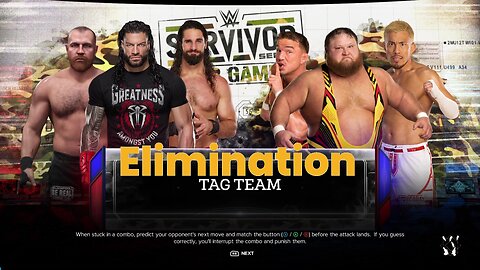 WWE 2k24 3vs3EliminationTag Shield vs Alpha Academy