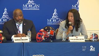 Damon Wilson introduced as new Morgan State head football coach