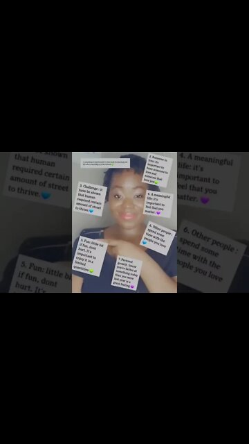 7 ingredient to a happier life #shorts #shortvideo #youtubeshorts