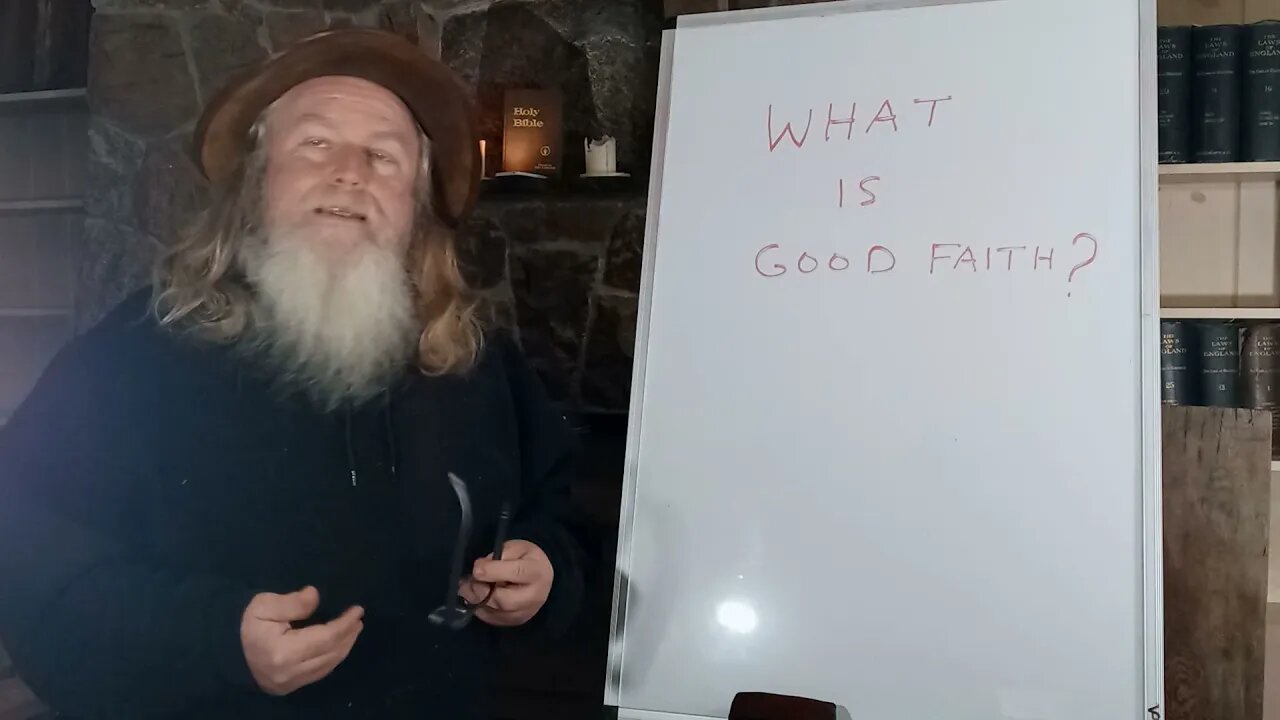 519-1221 WHAT IS GOOD FAITH?