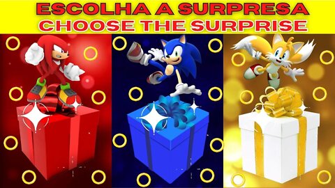 CHOOSE YOUR GIFT 🎁🎁ELIGE TU REGALO 🎁🎁 ESCOLHA O SEU PRESENTE🎁🎁| 🚫NÃO ESCOLHA O ERRADO 🚫📀📀 Sonic 📀📀