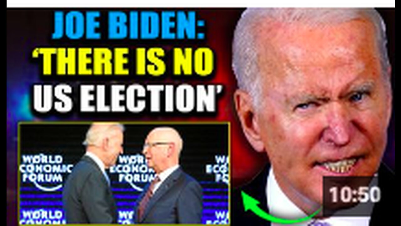 Joe Biden Announces 'New World Order Is Here', There Is No US Election