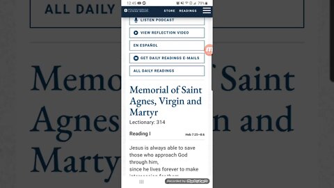 Jesus is our Savior/ Bible reading Jan 21/2021