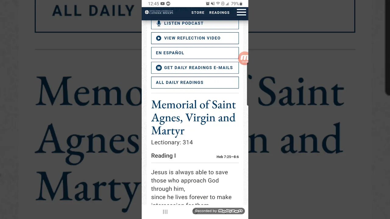 Jesus is our Savior/ Bible reading Jan 21/2021