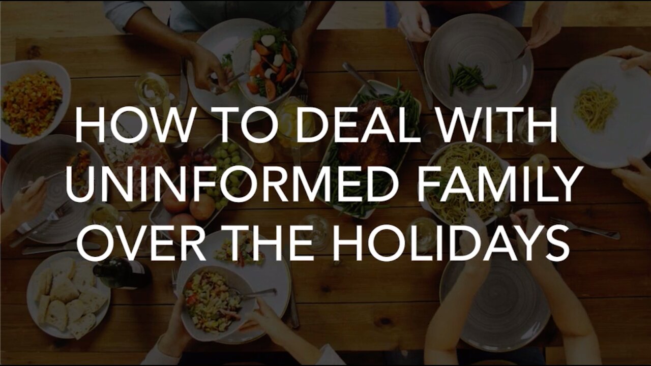 VIDEO: How To Talk To Your Relatives At Thanksgiving About Vaccines