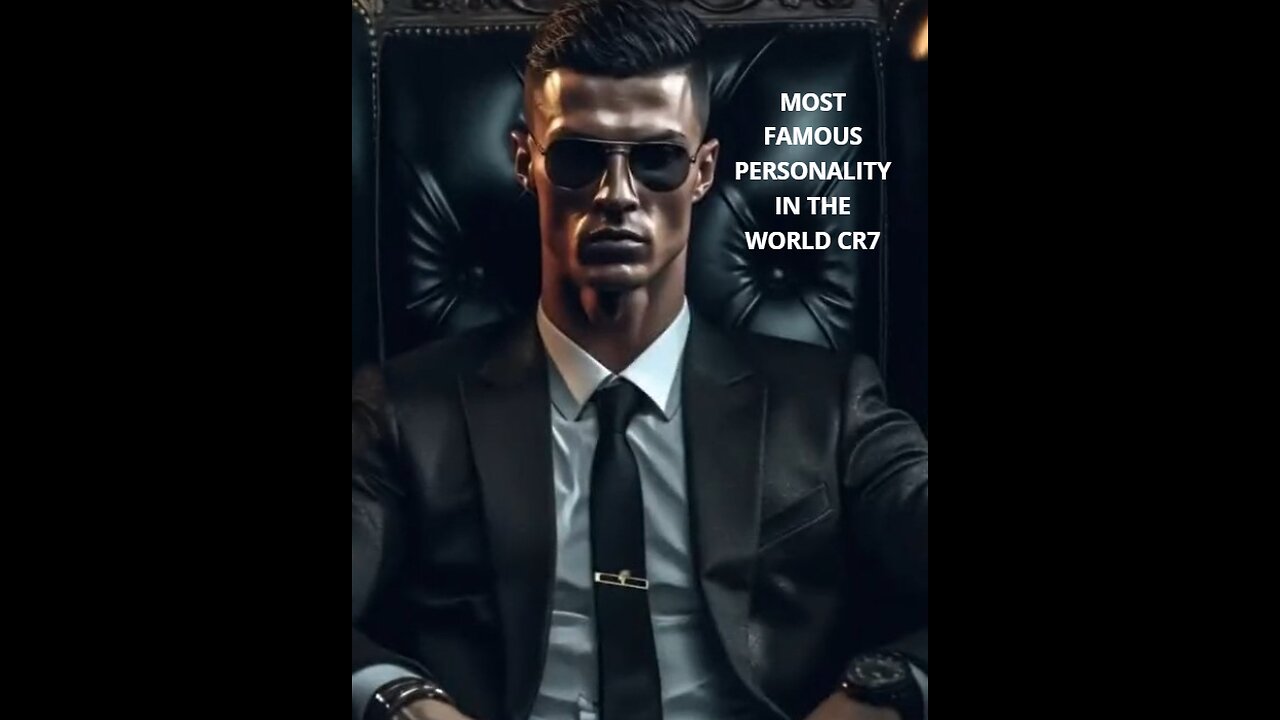 world most famous personality CR7