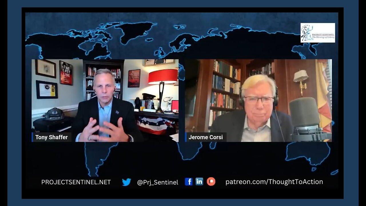 Exposing Disinformation from the Climate Change Agenda | Tony Shaffer with Dr. Jerome Corsi