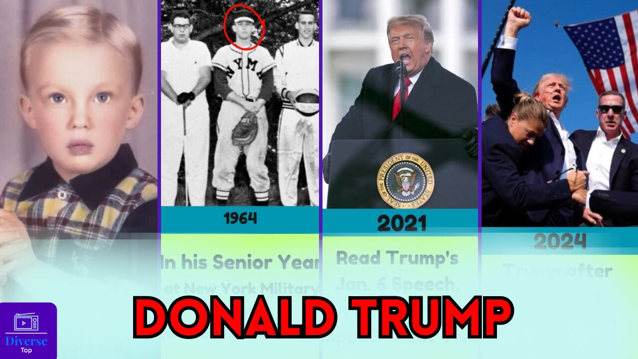 Donald Trump From Childhood To Now