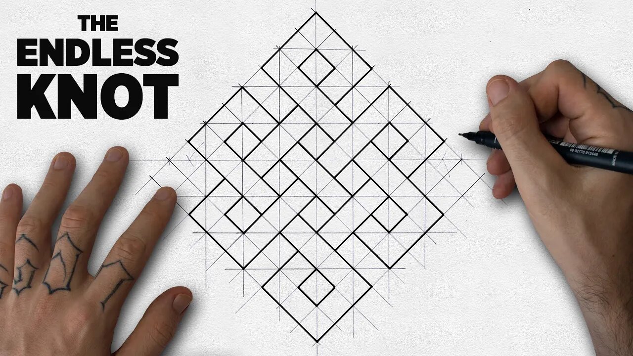 Drawing The Endless Knot