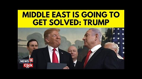 Trump Says 'Middle East Is Going To Get Solved' As He Prepares For White House Return | N18G