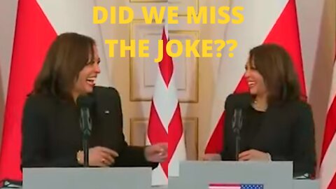 What's So Funny? Kamala Harris Laughs Off Question About Ukrainian Refugees