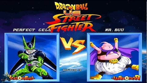 Dragon Ball VS Street Fighter 2 Play As Perfect Cell