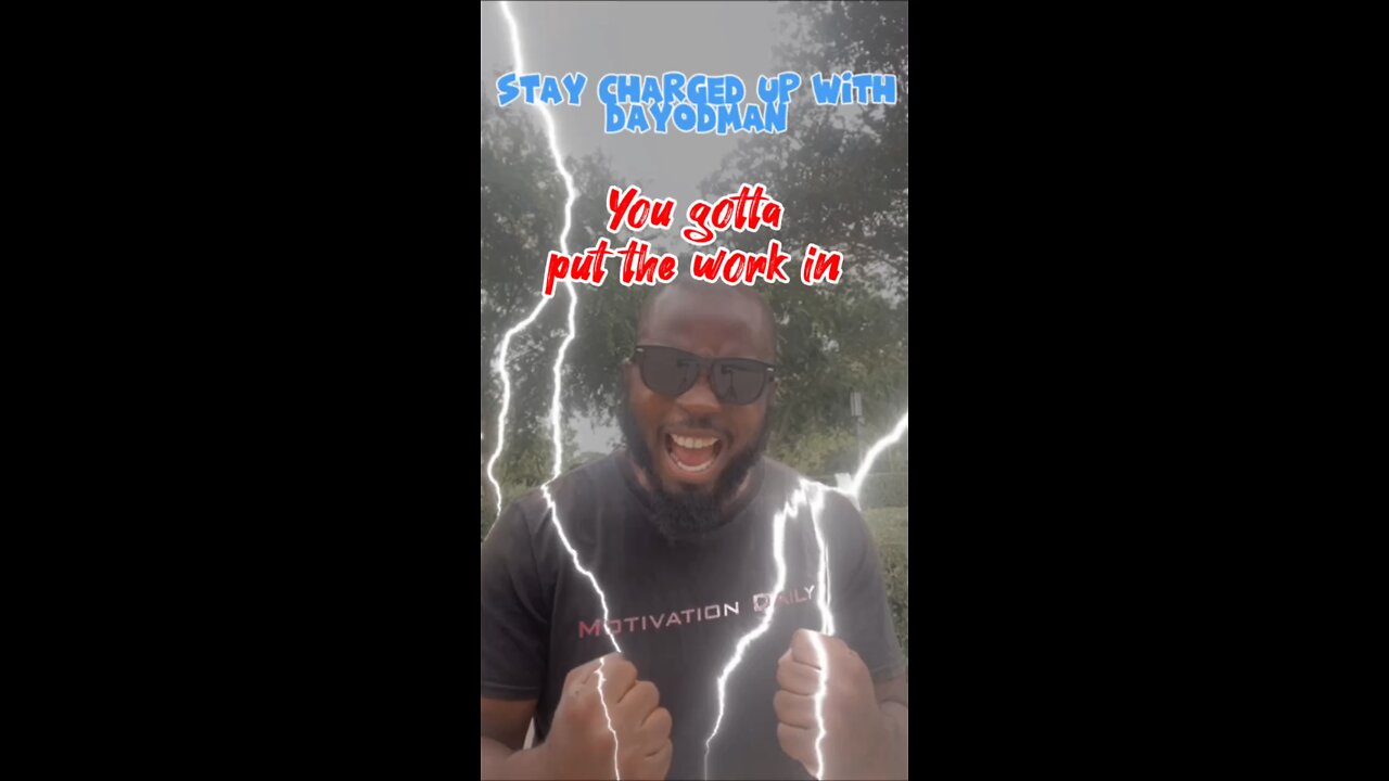 Putting The Work In #dayodman #gotto #working #eeyayyahh #motivation