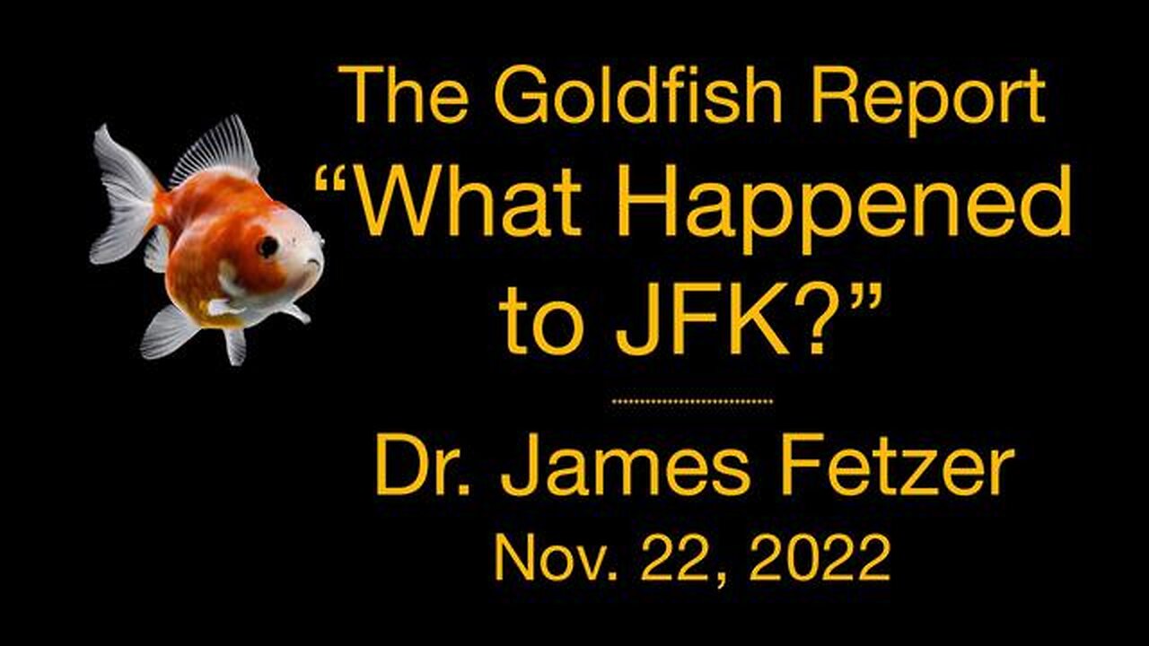 The Goldfish Report #952 - What happened to JFK