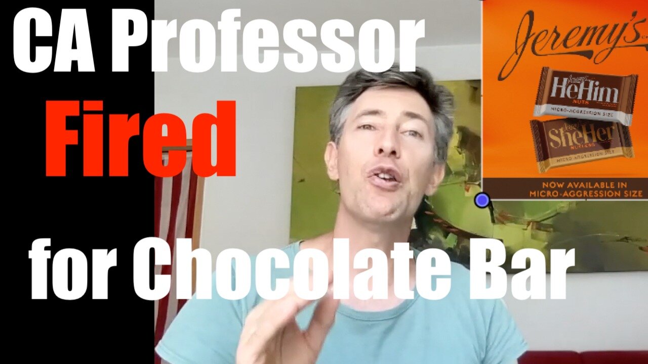 Offend the Left with a Chocolate Bar, Professor -- Suspended! Crap on a "Pride" Flag -- Hate Crime