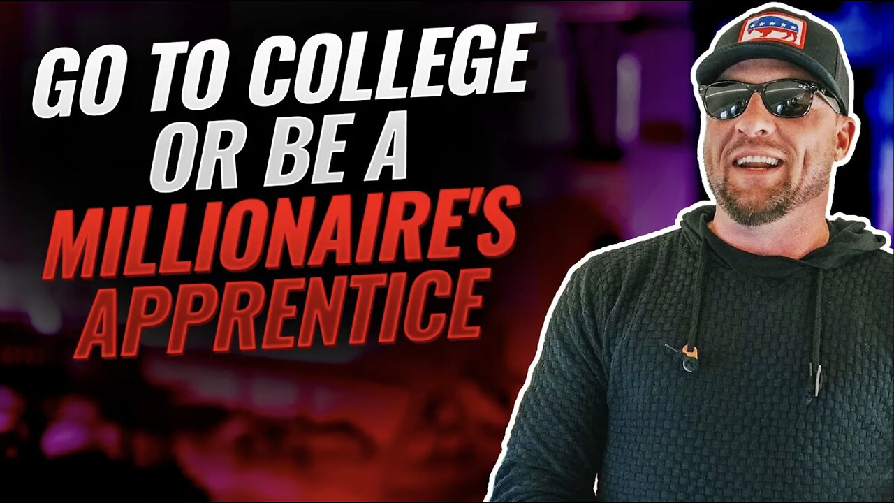 Should He Use His Scholarship To Go To College, Or Be a Millionaire's Apprentice