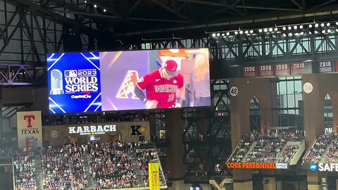 World Series 2023 Game 1 Arizona Diamondbacks at Texas Rangers D-Backs Starters Intro