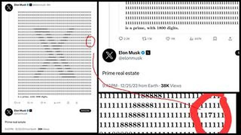 Elon Musk slips a “17” in H/T @steel_712 on Twitter