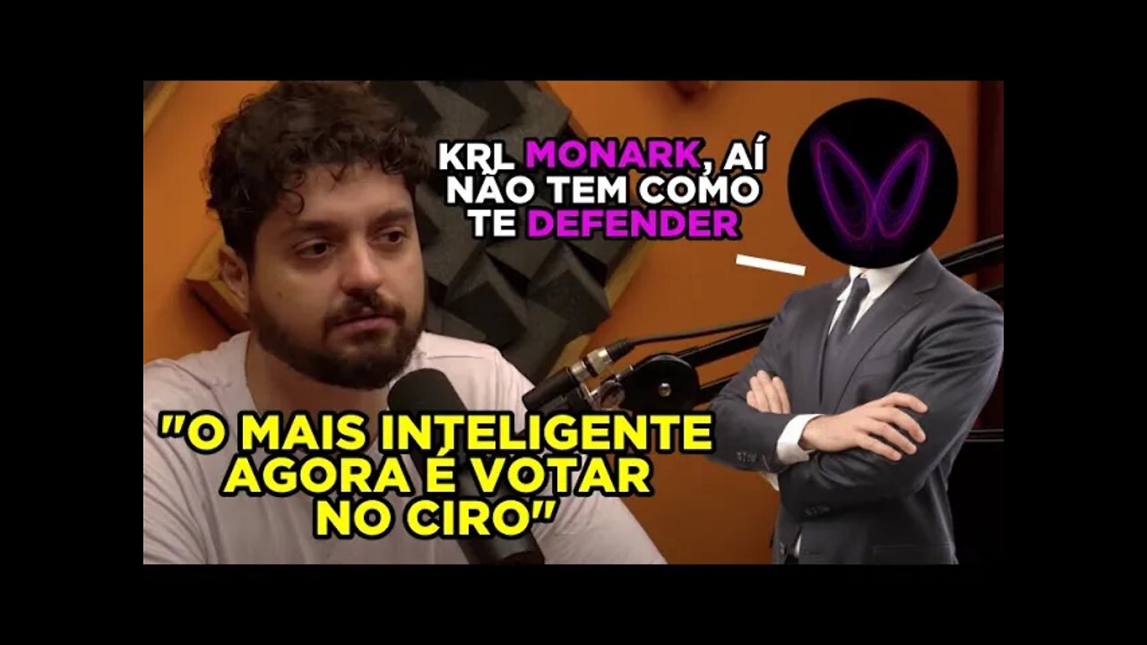 CHAOS SOBRE OPINIÃO DE MONARK: LULA X BOLSONARO