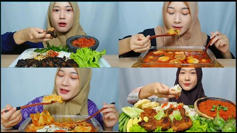 Request⁉️ MUKBANG💥 ASMR SAMYANG PANGSIT, BAKSO SUPER PEDAS EKSTRIM #mukbang #asmr