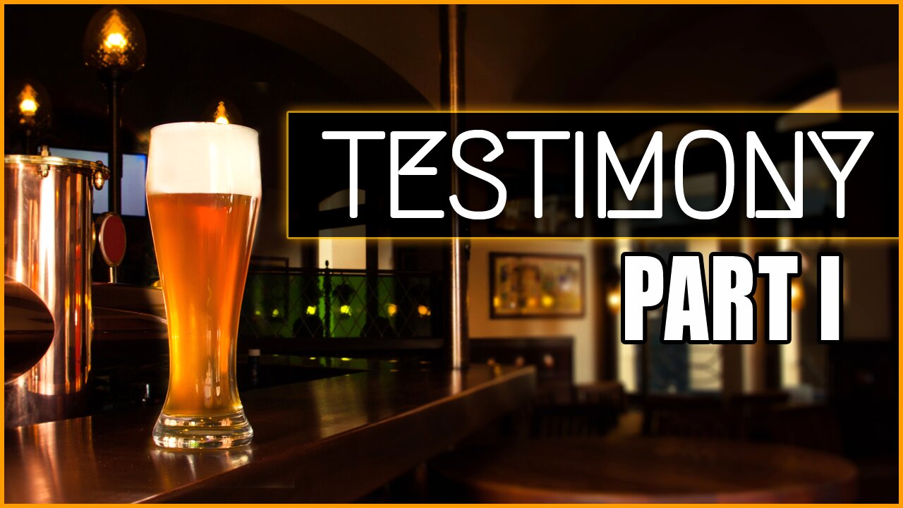 TESTIMONY Part I - Alcohol Free - A Gift from GOD