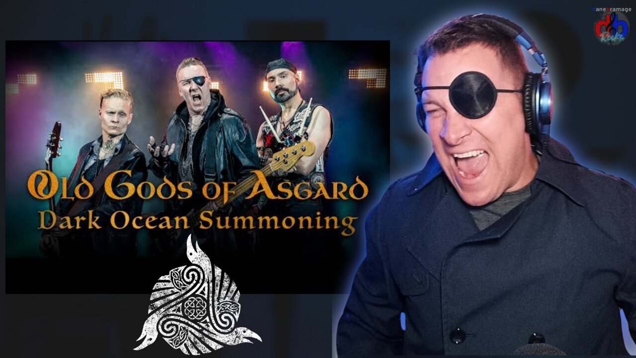 Old Gods of Asgard "Dark Ocean Summoning" 🇫🇮 Official Lyric Video | DaneBramage Rocks Reaction